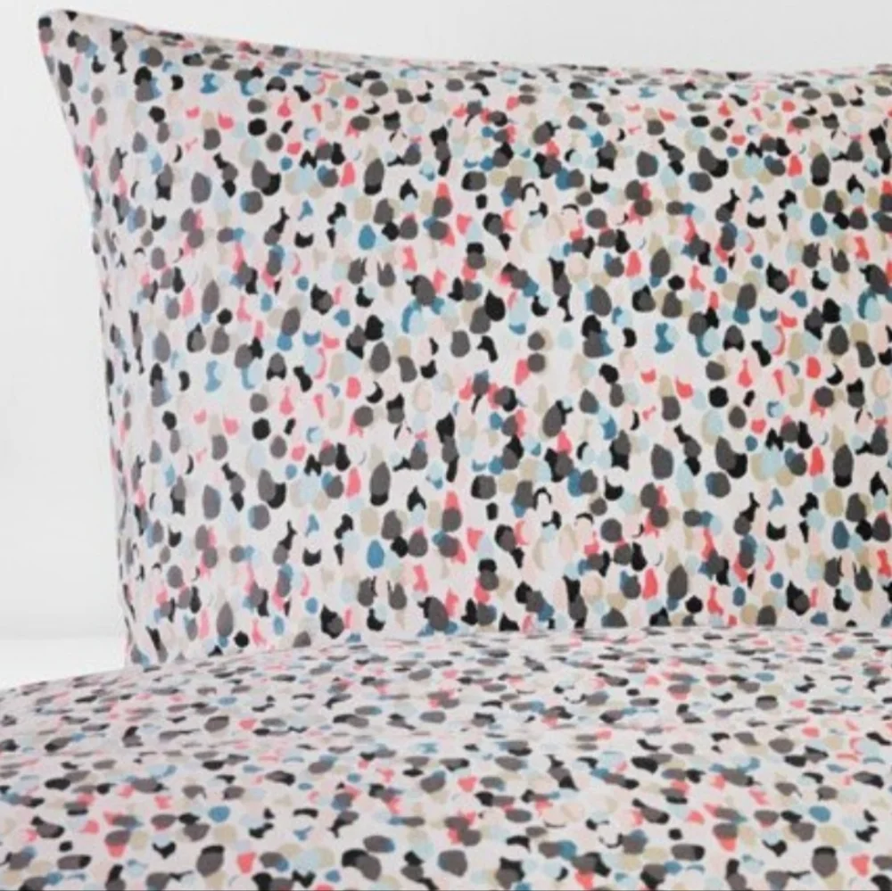 NEW IKEA Smastarr Twin Duvet Cover 86 x 64 Abstract Dot Print Multi Color